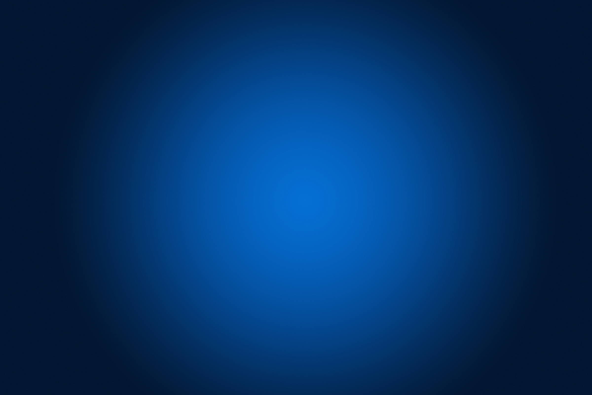 Blue gradient background.